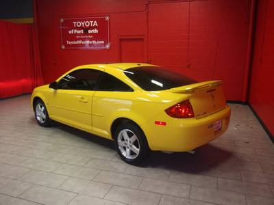 pontiac g5 2008 yellow coupe gasoline 4 cylinders front wheel drive automatic 76116