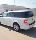 ford flex 2013 white sel gasoline 6 cylinders front wheel drive automatic 76108