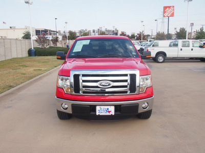 ford f 150 2012 red xlt flex fuel 6 cylinders 2 wheel drive automatic 76108