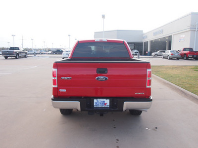 ford f 150 2012 red xlt flex fuel 6 cylinders 2 wheel drive automatic 76108