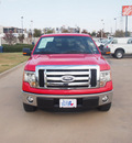 ford f 150 2012 red xlt flex fuel 6 cylinders 2 wheel drive automatic 76108