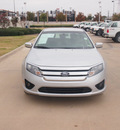 ford fusion 2011 silver sedan se flex fuel 6 cylinders front wheel drive automatic 76108