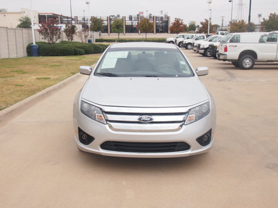 ford fusion 2012 silver sedan se flex fuel 6 cylinders front wheel drive automatic 76108