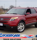 ford explorer 2013 red suv limited flex fuel 6 cylinders 4 wheel drive automatic 62708