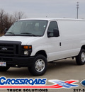 ford e series cargo 2013 white van e 350 sd flex fuel 8 cylinders rear wheel drive automatic 62708