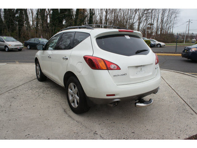 nissan murano 2009 off white suv sl gasoline 6 cylinders all whee drive automatic 07724