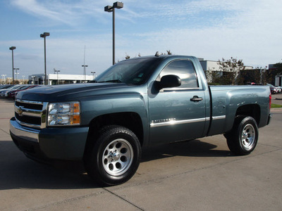 chevrolet silverado 1500 2008 blue pickup truck lt gasoline 8 cylinders 2 wheel drive automatic 76018