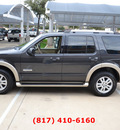 ford explorer 2007 black suv eddie bauer gasoline 6 cylinders rear wheel drive automatic 76051