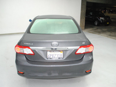 toyota corolla 2011 gray sedan le gasoline 4 cylinders front wheel drive automatic 91731