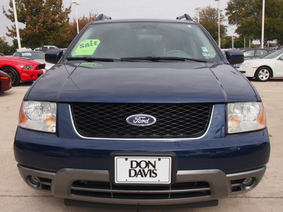 ford freestyle 2005 dk  blue suv sel gasoline 6 cylinders front wheel drive automatic 76011