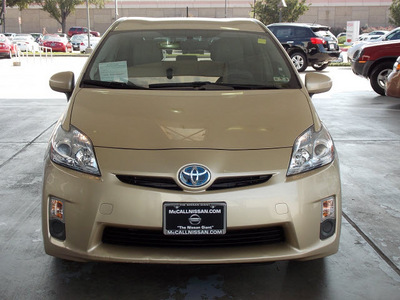 toyota prius 2010 tan iii hybrid 4 cylinders front wheel drive automatic 77477