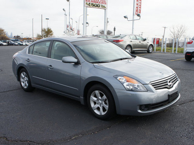 nissan altima 2009 gray sedan gasoline 4 cylinders front wheel drive automatic 19153