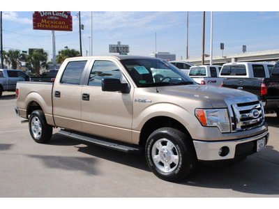 ford f 150 2012 beige xlt texas edition flex fuel 6 cylinders 2 wheel drive automatic 77074