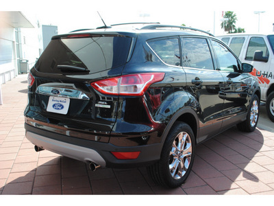 ford escape 2013 black suv sel gasoline 4 cylinders front wheel drive automatic 77074
