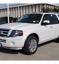 ford expedition 2013 white suv limited flex fuel 8 cylinders 2 wheel drive automatic 77074