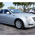cadillac cts 2011 silver sedan 3 0l gasoline 6 cylinders rear wheel drive automatic with overdrive 77074