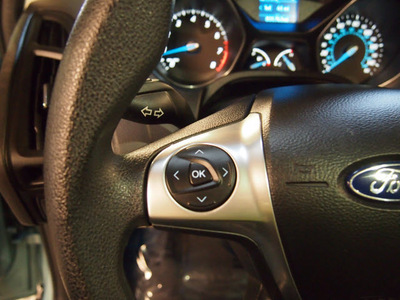 ford focus 2012 lt  blue hatchback se flex fuel 4 cylinders front wheel drive automatic 75219