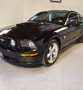 ford mustang 2009 black coupe gt premium gasoline 8 cylinders rear wheel drive automatic 75219