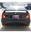 honda civic 2005 black coupe ex gasoline 4 cylinders front wheel drive not specified 77034