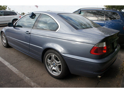 bmw 3 series 2004 blue coupe 330ci gasoline 6 cylinders rear wheel drive automatic 78729