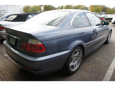 bmw 3 series 2004 blue coupe 330ci gasoline 6 cylinders rear wheel drive automatic 78729