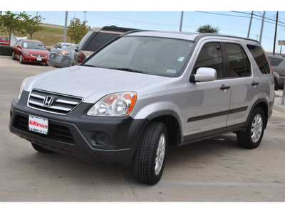 honda cr v 2006 silver suv ex 2wd gasoline 4 cylinders front wheel drive 5 speed automatic 78233