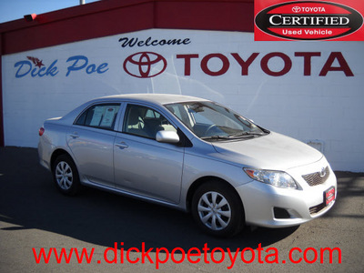 toyota corolla 2010 silver sedan gasoline 4 cylinders front wheel drive automatic 79925