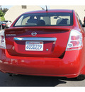nissan sentra 2012 dk  red sedan 2 0 s gasoline 4 cylinders front wheel drive automatic 90004