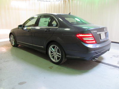 mercedes benz c class 2013 dk  gray sedan c300 4matic sport gasoline 6 cylinders all whee drive automatic 44883