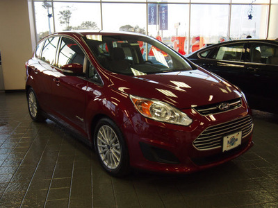 ford c max hybrid 2013 red hatchback se hybrid 4 cylinders front wheel drive automatic 77338