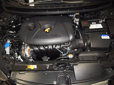 hyundai elantra 2013 black sedan gls gasoline 4 cylinders front wheel drive automatic 75150