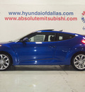 hyundai veloster 2013 dk  blue coupe c gasoline 4 cylinders front wheel drive automatic 75150
