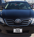 toyota camry 2010 black sedan xle gasoline 4 cylinders front wheel drive automatic 76011
