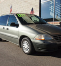 ford windstar 1999 dk  green van lx gasoline v6 front wheel drive automatic 80229