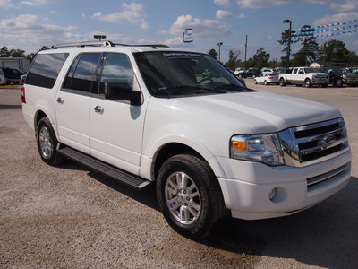 ford expedition el 2012 white suv xlt flex fuel 8 cylinders 2 wheel drive automatic 77575