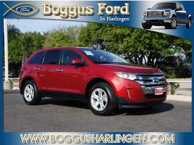 ford edge 2011 red sel gasoline 6 cylinders front wheel drive automatic 78550