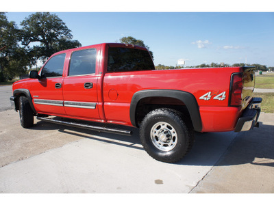 chevrolet silverado 2500 2004 red lt gasoline 8 cylinders 4 wheel drive not specified 77515