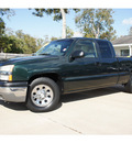 chevrolet silverado 1500 2004 dk  green pickup truck gasoline 6 cylinders rear wheel drive not specified 77515