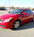 nissan altima 2009 red coupe 2 5 s gasoline 4 cylinders front wheel drive automatic 75604