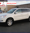 chevrolet traverse 2011 white lt gasoline 6 cylinders all whee drive automatic 55124