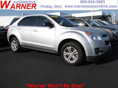 chevrolet equinox 2010 silver suv ls gasoline 4 cylinders front wheel drive automatic 45840