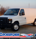 ford e series cargo 2012 white van e 250 flex fuel 8 cylinders rear wheel drive automatic 62708