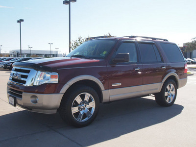 ford expedition 2007 brown suv eddie bauer gasoline 8 cylinders rear wheel drive automatic with overdrive 76018