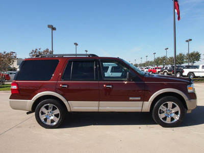 ford expedition 2007 brown suv eddie bauer gasoline 8 cylinders rear wheel drive automatic with overdrive 76018