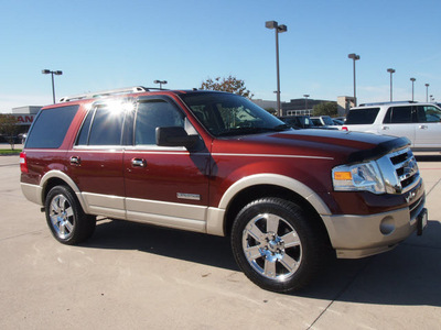 ford expedition 2007 brown suv eddie bauer gasoline 8 cylinders rear wheel drive automatic with overdrive 76018