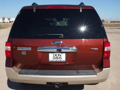 ford expedition 2007 brown suv eddie bauer gasoline 8 cylinders rear wheel drive automatic with overdrive 76018