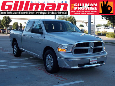 ram 1500 2011 silver pickup truck slt flex fuel 8 cylinders 2 wheel drive automatic with overdrive 77099