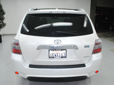toyota highlander hybrid 2010 white suv limited hybrid 6 cylinders all whee drive automatic 91731