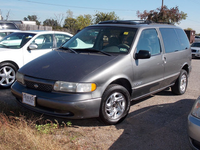 nissan quest 1996 silver van gxe gasoline v6 front wheel drive automatic with overdrive 77074