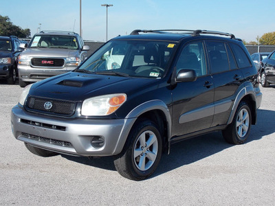 toyota rav4 2005 black suv gasoline 4 cylinders all whee drive automatic with overdrive 77074